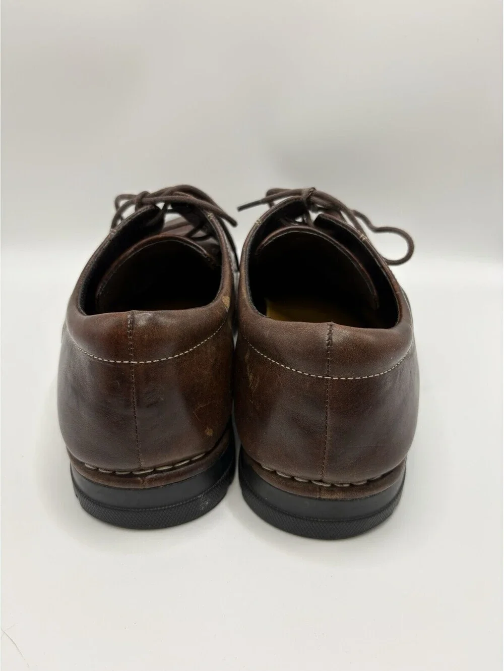 Cole Haan NikeAir Oxford Brown Leather Men's Shoes Size 10.5 M